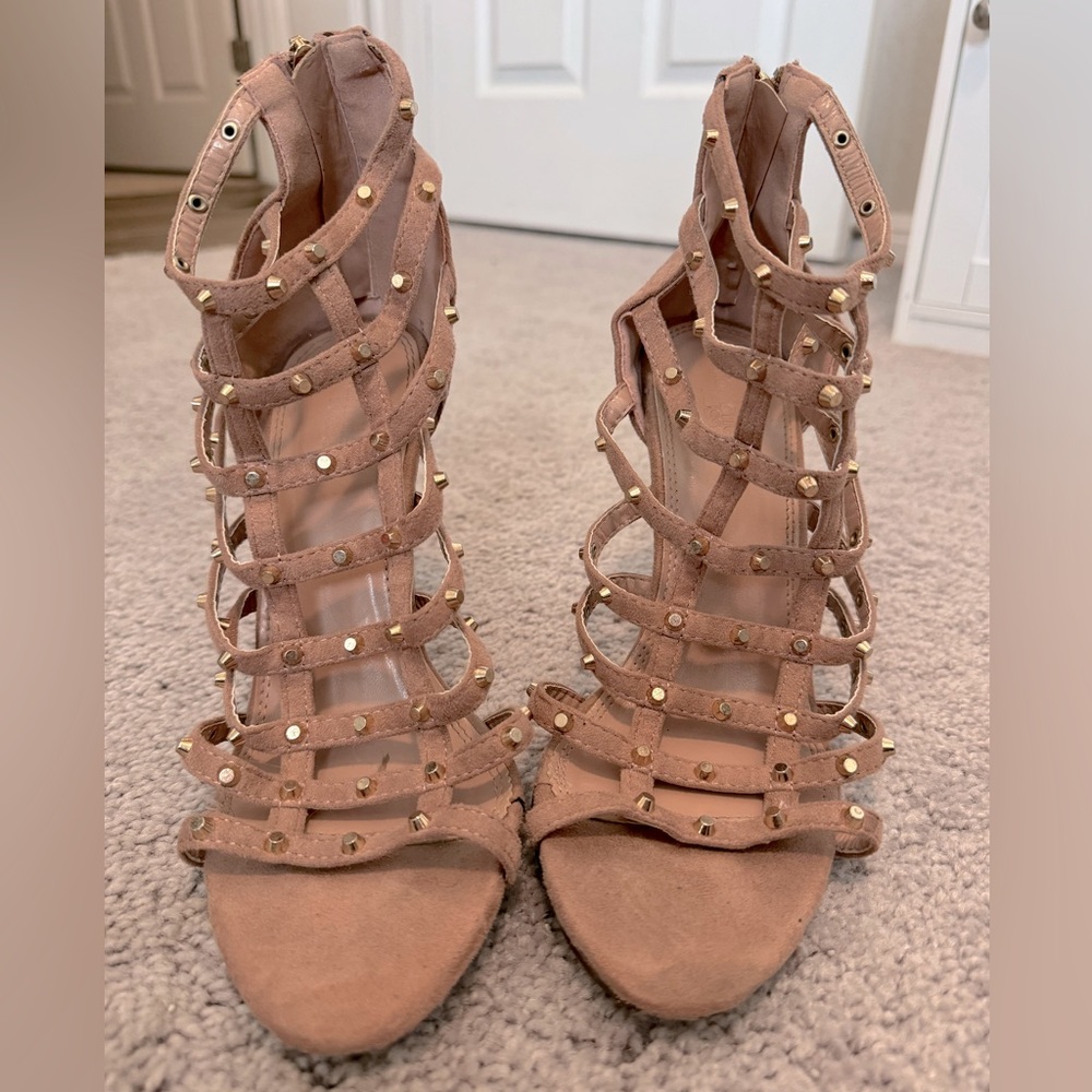 Rose Taupe (Pinkish Gray) Heels